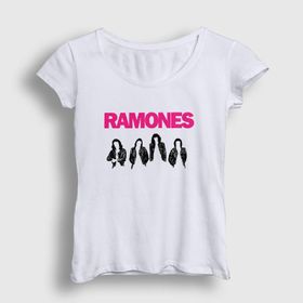 Presmono Band V2 Ramones Kadın T-shirt