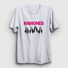 Presmono Band V2 Ramones Kadın T-shirt