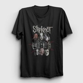 Presmono Band V2 Slipknot Siyah Unisex T-shirt