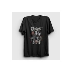 Presmono Band V2 Slipknot Siyah Unisex T-shirt