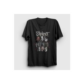 Presmono Band V2 Slipknot Siyah Unisex T-shirt