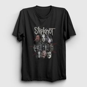 Presmono Band V2 Slipknot Siyah Unisex T-shirt