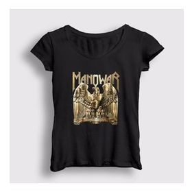Presmono Battle Hymns Manowar Kadın T-shirt