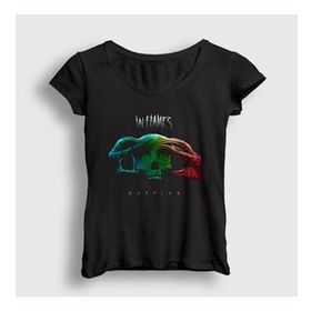 Presmono Battles In Flames Kadın T-shirt