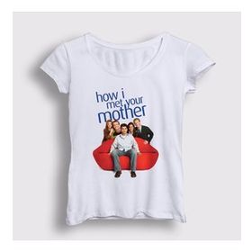 Presmono Beyaz All How I Met Your Mother Kadın T-Shirt