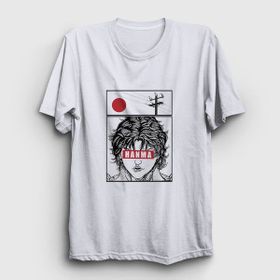 Presmono Beyaz Anime Hanma Baki Unisex T-Shirt