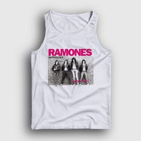 Presmono Beyaz Anthology Ramones Erkek Atlet
