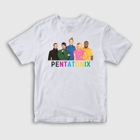 Presmono Beyaz Band Pentatonix Unisex T-Shirt