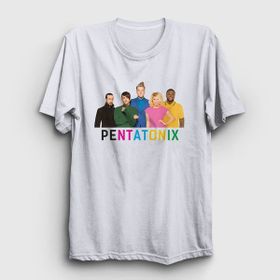 Presmono Beyaz Band Pentatonix Unisex T-Shirt