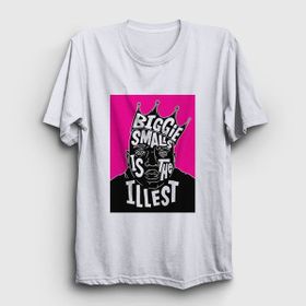 Presmono Beyaz Biggie The Notorious Bıg Unisex T-Shirt