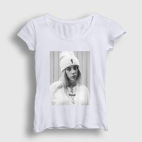 Presmono Beyaz Billie Eilish Kadın T-Shirt