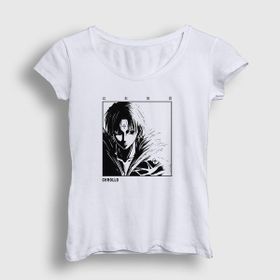 Presmono Beyaz Chrollo Lucilfer V3 Anime Hunter X Hunter Kadın T-Shirt