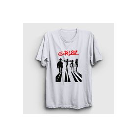 Presmono Beyaz Clockwork Orange Gorillaz Unisex T-Shirt
