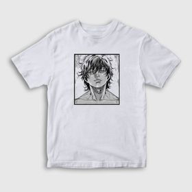 Presmono Beyaz Cool Anime Hanma Baki Unisex T-Shirt