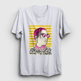 Presmono Beyaz Cool ASAP Rocky Erkek T-Shirt