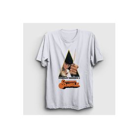 Presmono Beyaz Cover Film Otomatik Portakal A Clockwork Orange Unisex T-shirt