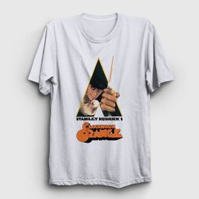 Presmono Beyaz Cover Film Otomatik Portakal A Clockwork Orange Unisex T-shirt