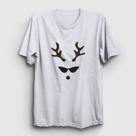 Presmono Beyaz Female Deer Yılbaşı Unisex Sweatshirt