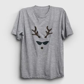 Presmono Beyaz Female Deer Yılbaşı Unisex Sweatshirt