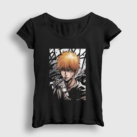 Presmono Beyaz Ichigo Anime Bleach Kadın T-Shirt