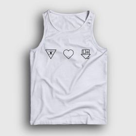 Presmono Beyaz Logo V2 The Neighbourhood Erkek Atlet