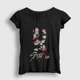 Presmono Beyaz Members Stray Kids Unisex T-Shirt