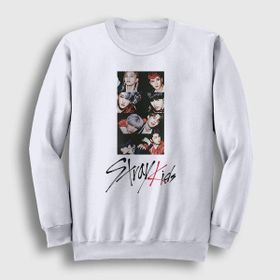 Presmono Beyaz Members Stray Kids Unisex T-Shirt