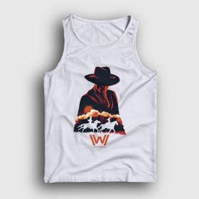 Presmono Beyaz Mib V2 Westworld Kadın T-Shirt
