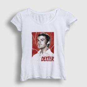 Presmono Beyaz Morgan Dexter Kadın T-Shirt