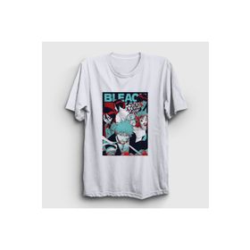 Presmono Beyaz Poster Anime Bleach Unisex T-Shirt