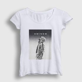Presmono Beyaz Sky Eminem Kadın T-Shirt