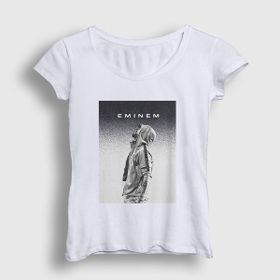 Presmono Beyaz Sky Eminem Kadın T-Shirt