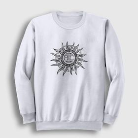 Presmono Beyaz Sun Alice İn Chains Unisex Sweatshirt