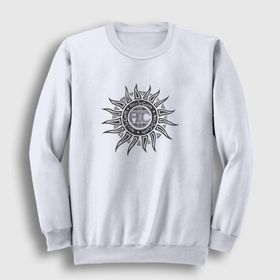 Presmono Beyaz Sun Alice İn Chains Unisex Sweatshirt