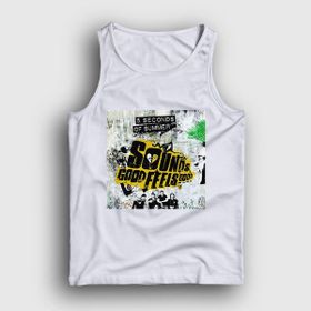 Presmono Beyaz Wall 5 Seconds Of Summer Kadın T-Shirt