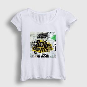 Presmono Beyaz Wall 5 Seconds Of Summer Kadın T-Shirt