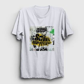 Presmono Beyaz Wall 5 Seconds Of Summer Kadın T-Shirt