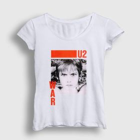 Presmono Beyaz War U2 Kadın T-Shirt