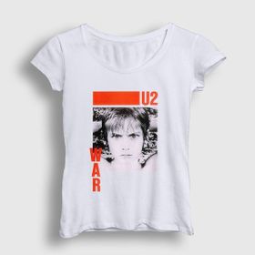 Presmono Beyaz War U2 Kadın T-Shirt