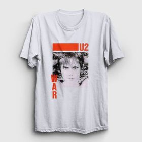 Presmono Beyaz War U2 Kadın T-Shirt