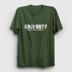 Presmono Black Ops Call Of Duty Sarı Unisex T-shirt
