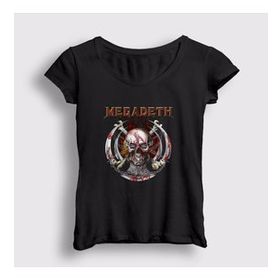 Presmono Blades Megadeth Kadın T-shirt