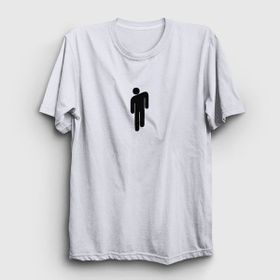 Presmono Blohsh Billie Eilish Beyaz Unisex T-Shirt