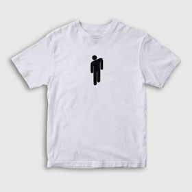 Presmono Blohsh Billie Eilish Beyaz Unisex T-Shirt