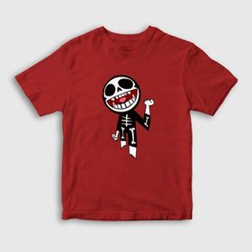 Presmono Bonesy Gorillaz Beyaz Unisex T-Shirt