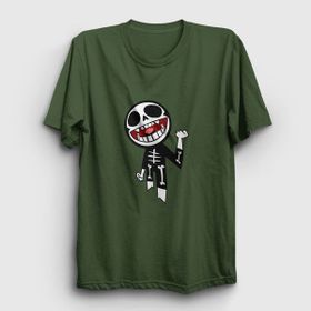Presmono Bonesy Gorillaz Haki Unisex T-Shirt