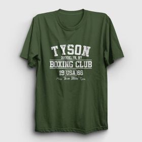 Presmono Boxing Club Mike Tyson Haki Unisex T-Shirt
