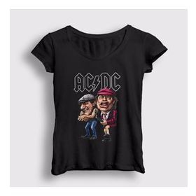 Presmono Brian And Angus Ac/Dc Kadın T-shirt