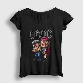 Presmono Brian And Angus Ac/Dc Kadın T-shirt