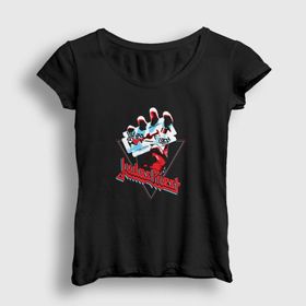 Presmono British Judas Priest Kadın T-shirt